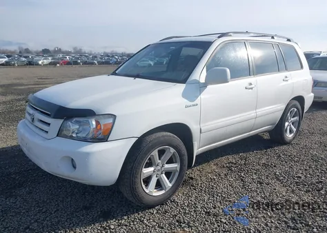 2005 Toyota Highlander Limited V6 from USA, damaged, VIN JTEDP21AX50080295